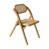 Wooden French Style foldable Teak wood chair